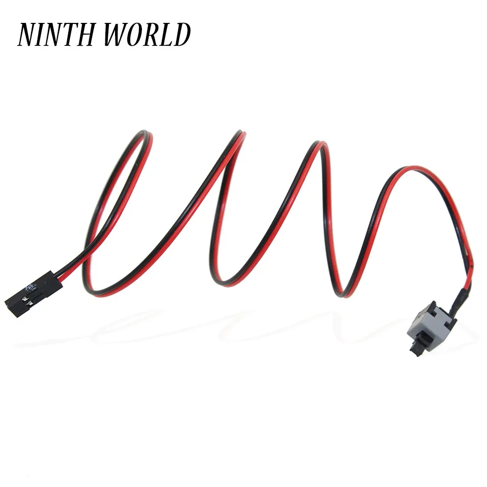 10 шт. кнопка включения/выключения материнской платы|Компьютерные кабели и