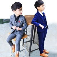 childrens suits for weddings formal boys party clothes dress kids school uniform tuxedo festive costume teenager boy clothes