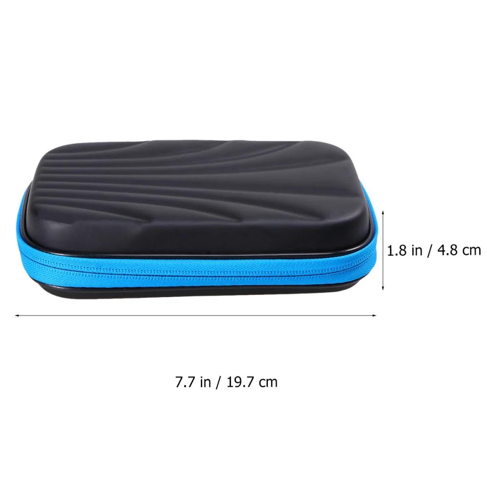 

Practical Darts Carry Case Portable Darts Carrying Box Darts Storgae Bag Large Capacity Darts Container for Home Outdoor (Blue +