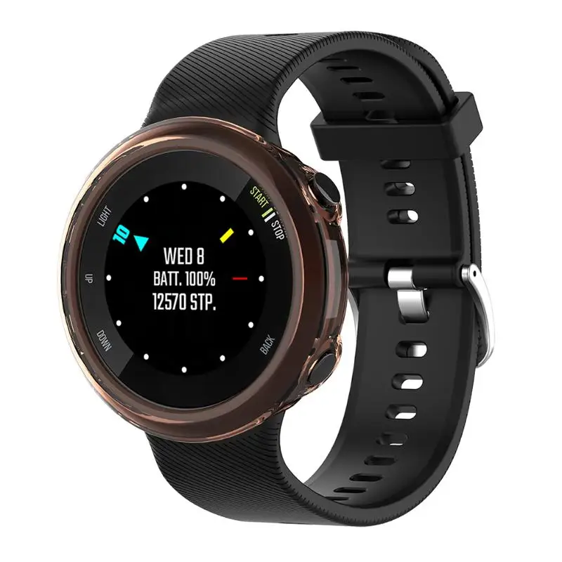 Мягкий ТПУ защитный силиконовый чехол для смарт-часов Garmin Forerunner 45 | Наручные часы