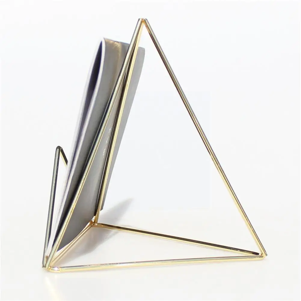 

Железная Геометрическая стойка-органайзер для записей с названием делового телефона, Q8U6