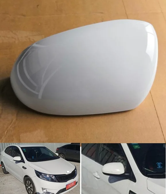 Capqx для KIA K2 2011 2012 боковое зеркало заднего вида крышка зеркала заднего вида наружное зеркало заднего вида отделка корпус оболочки