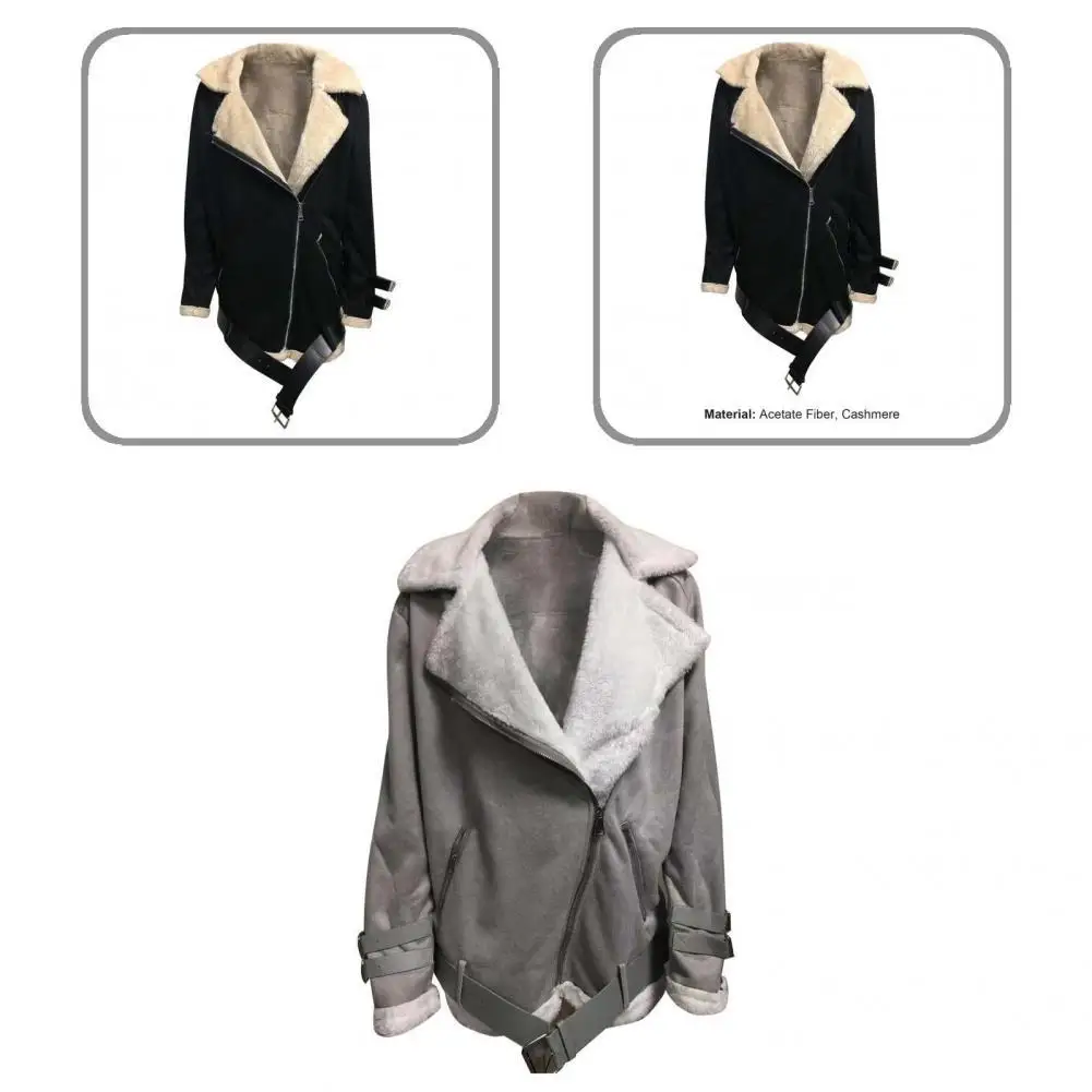 

Однотонное красивое элегантное женское пальто с отложным воротником, Легкое женское пальто со съемным поясом на талии для вечерние