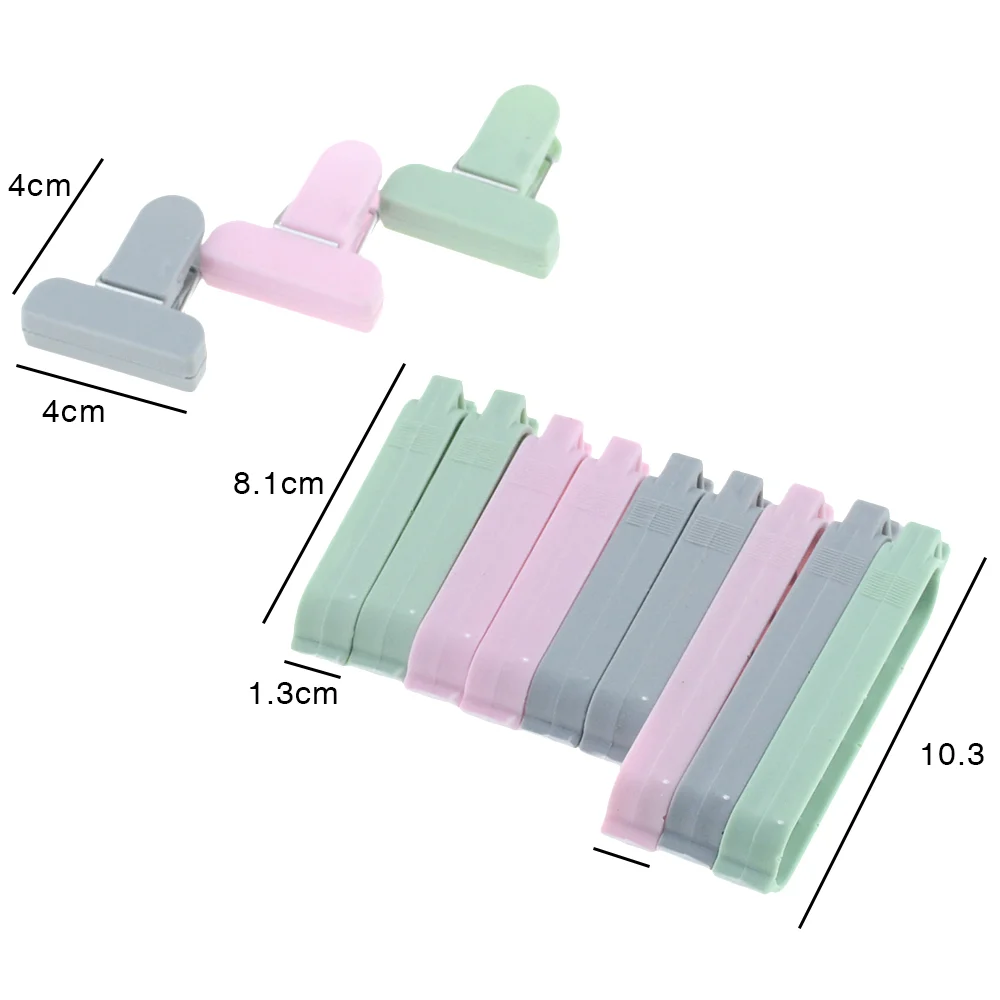 12 шт./компл. из пластиковых пакетов запечатывающая машина для закусок кухонные