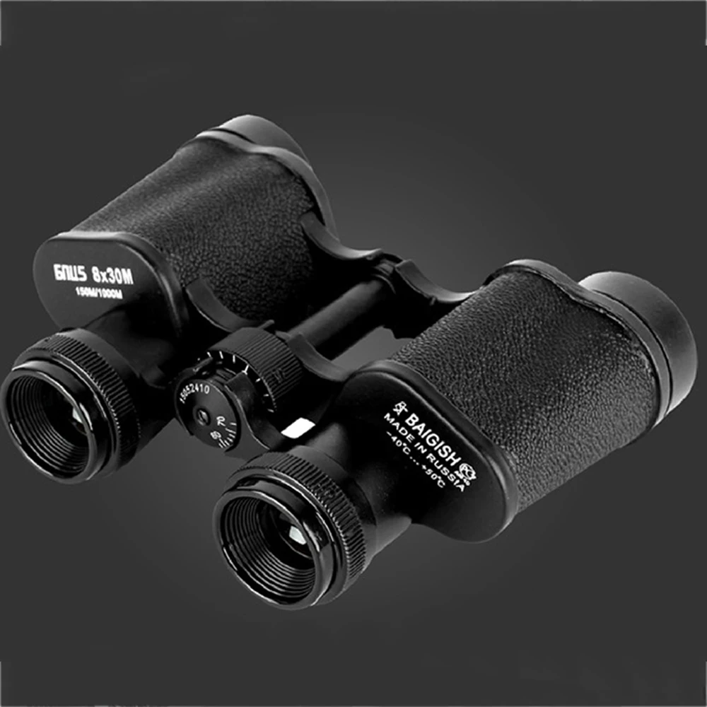 HD 8X30 широкоугольный цифровой зум бинокль телескоп с армейские металлические