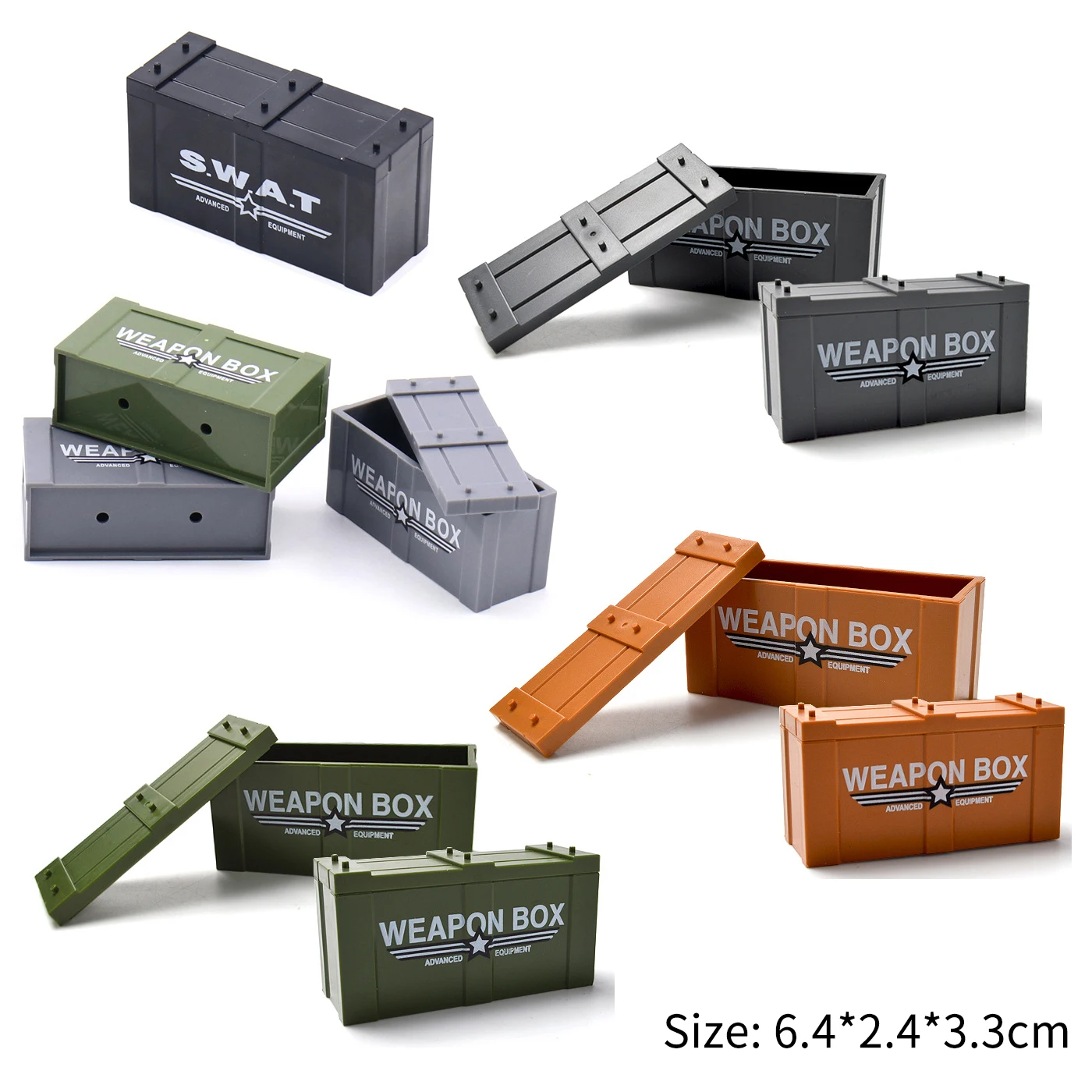 Ящик для оружия армии Второй мировой войны медицинский шкаф контейнер лечения