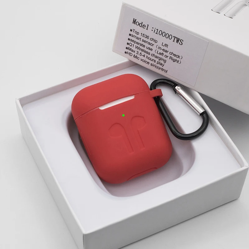 I10000, TWS, с 1:1, всплывающие, Беспроводная зарядка, bluetooth-гарнитура, смарт-сенсор, всплывающие спортивные наушники, Bluetooth 5,0, беспроводные наушники