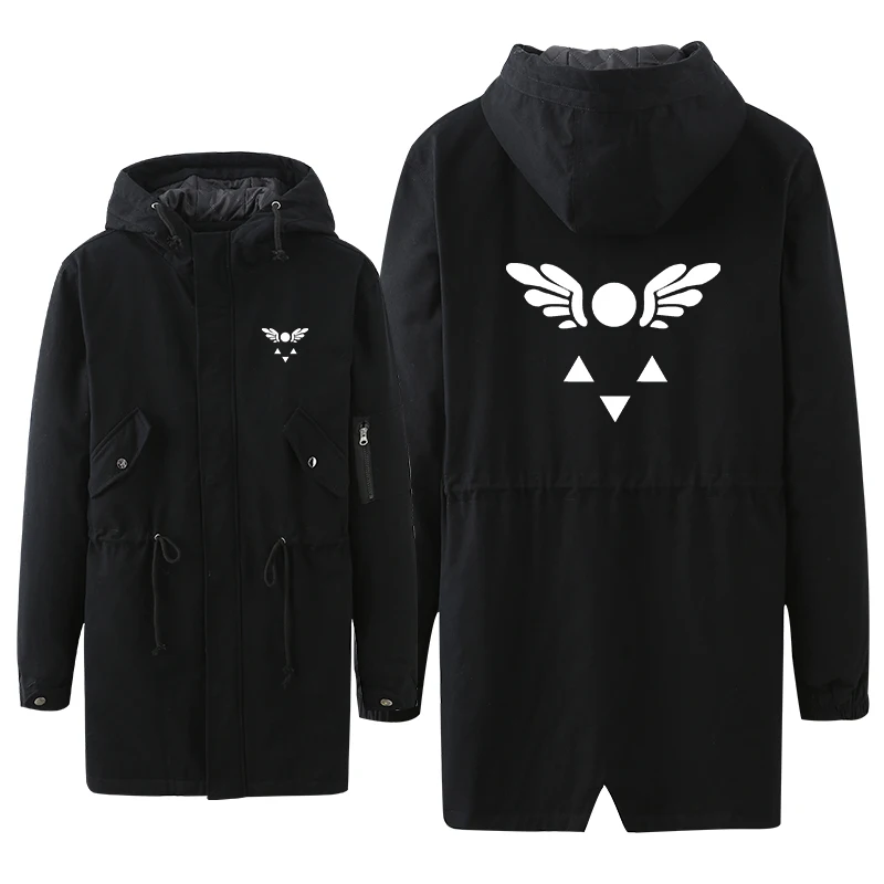 Аниме окружающая Косплей Undertale светящаяся цветная печать на молнии пальто новая