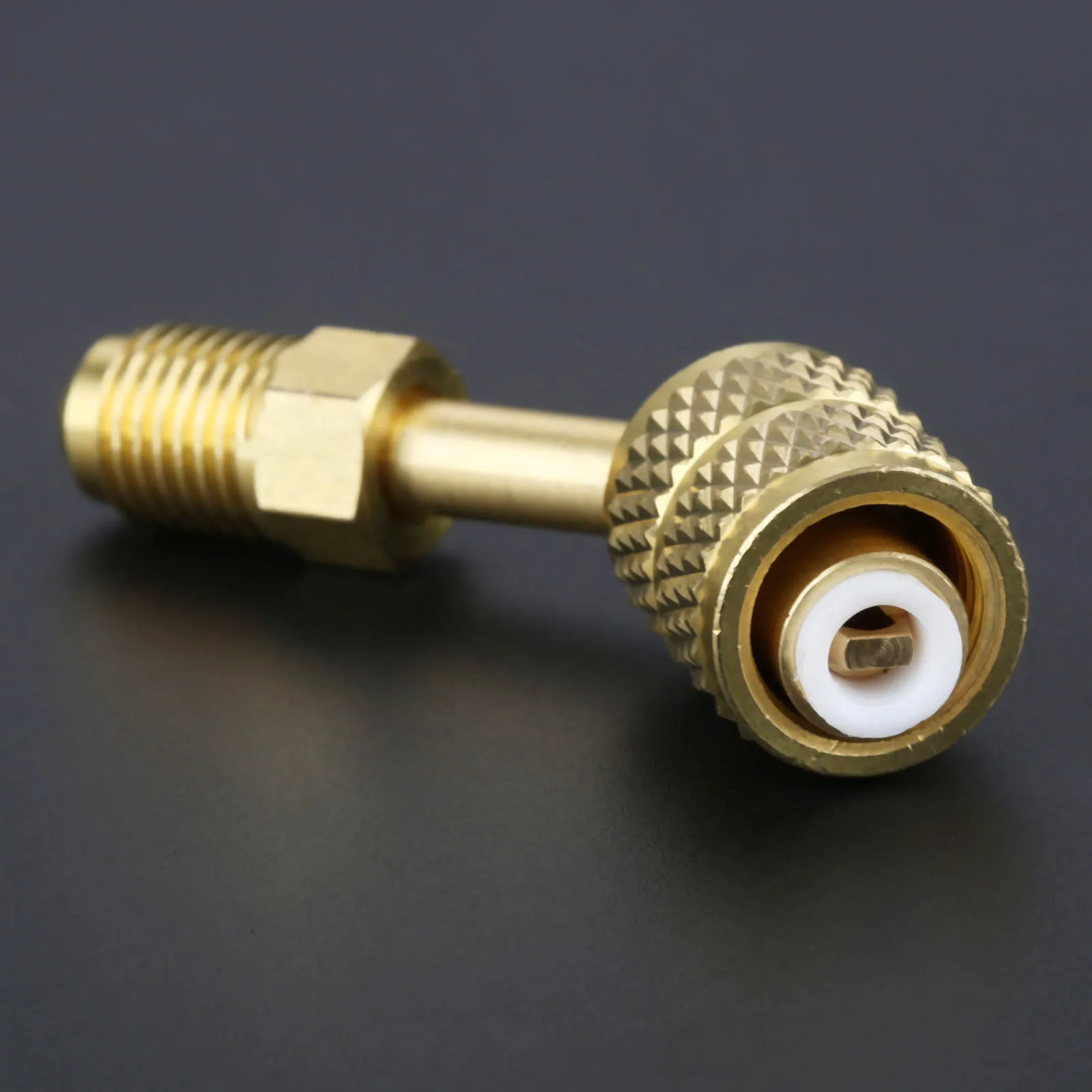 R 410a угловой адаптер разъем для сервисного порта без кабеля переходник