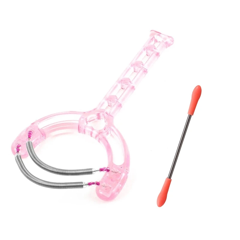 2 шт Ручка эпилятора тонкая щетина для лица Весна Розовый Серебряный и оранжевый |