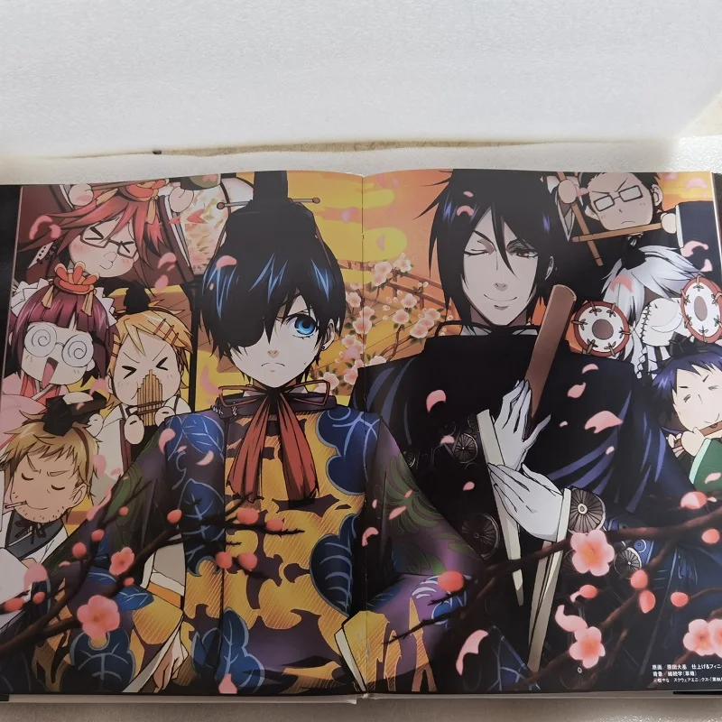 

Kuroshitsuji Black Butler Art Book Anime Colorful Artbook Limited Edition Collector's Edition Picture Album Paintings