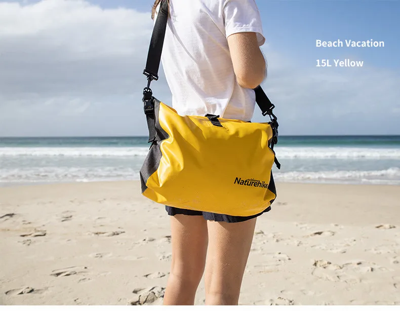 NatureHike слинг водонепроницаемый материал мешок Рулон Топ Сумка Drybag Водонепроницаемый сухой мешок для каякинга Рыбалка; рафтинг лодочный пляж путешествия