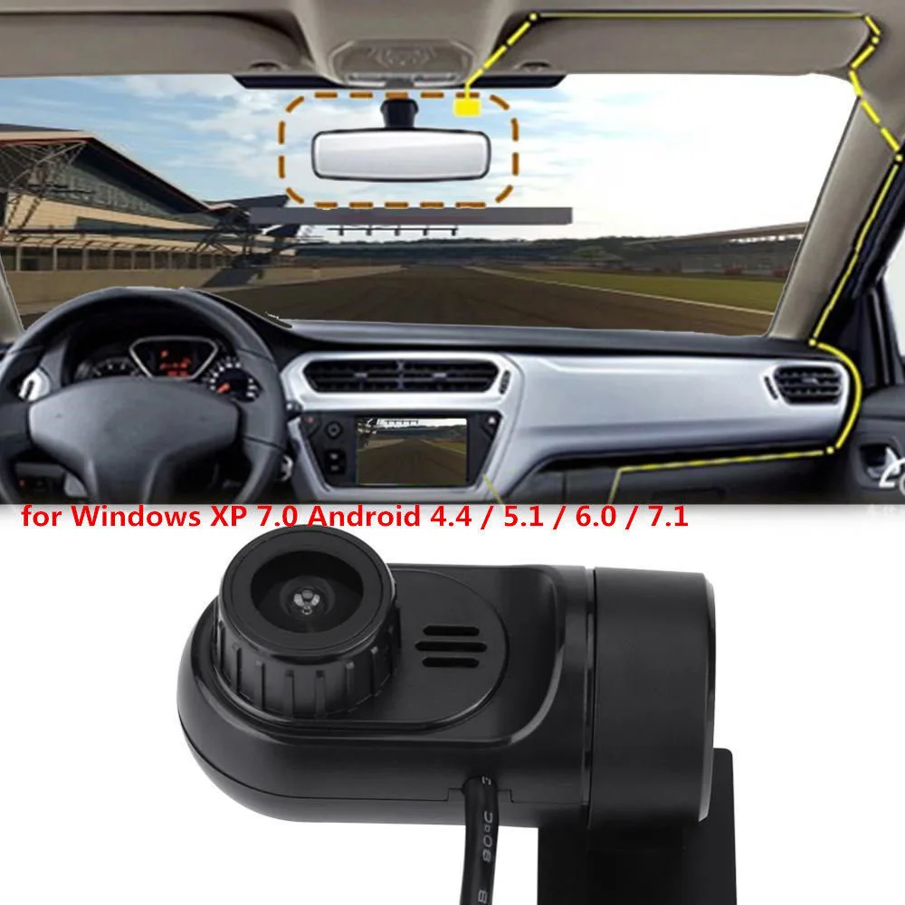 Новое поступление Автомобильный видеорегистратор HD1080P 140 градусов USB камера G