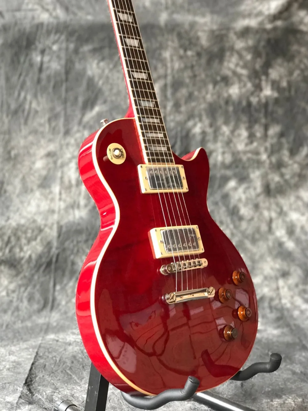 

New Top quality red color electric guitar