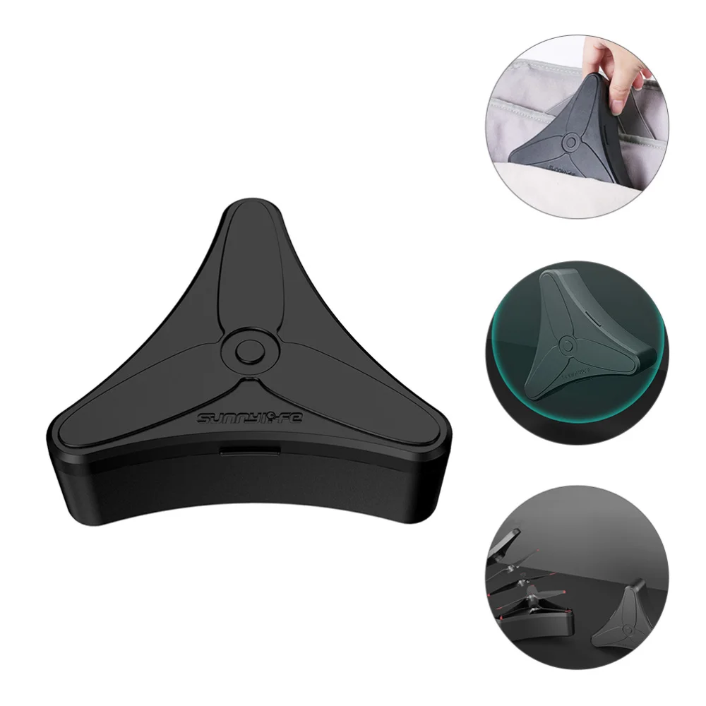 

1Pc Sturdy Propeller Storage Box Portable Drone Blades Storage Case (Black)