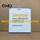 Сменный аккумулятор GND в мАч LINX ALFA 3G для DIGMA LINX ALFA 3G