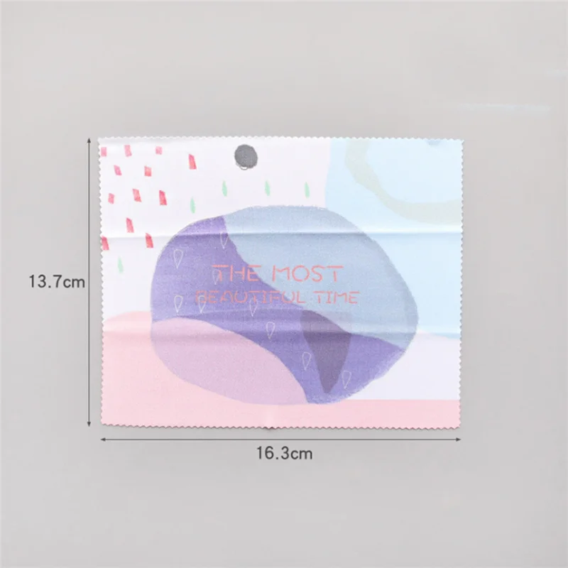 5 шт./лот новинка модная ткань из микрофибры для чистки очков линз телефона