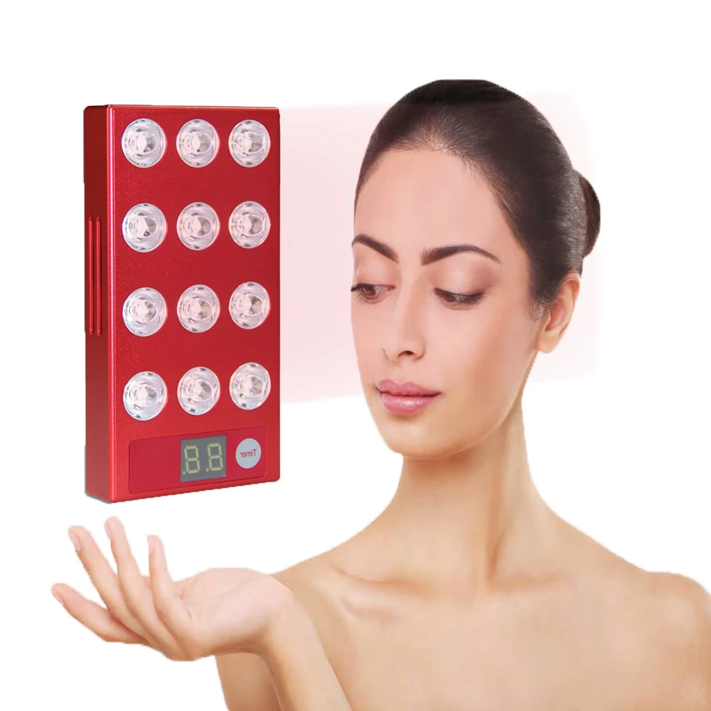 

ADVASUN LED Red Light Therapy Panel Lamp Near Infrared 660nm 850nm Home Use Device for Anti-Aging Pain Relief Full Body