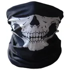 Маска для лица велосипедная Лыжная маска с черепом шарф с призраком многофункциональная Шейная маска фантастические удивительные маски шарфы забавные шали # YL5