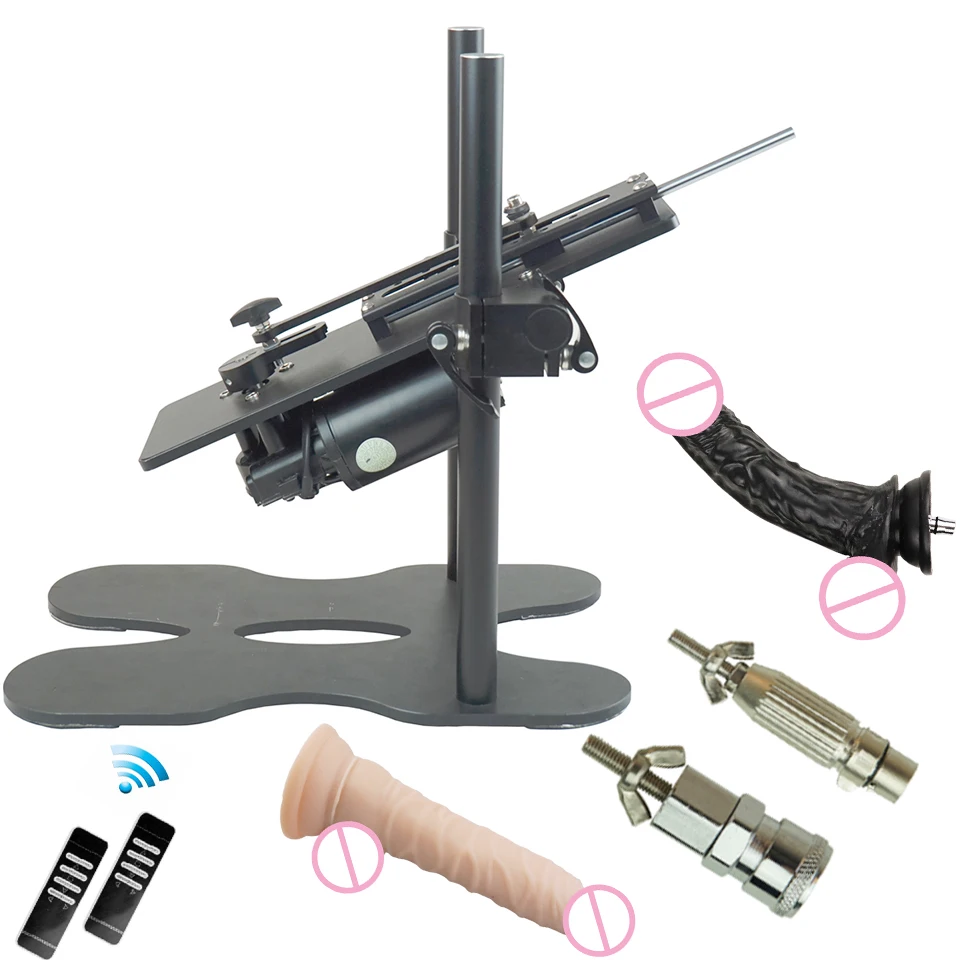 Секс машина с дистанционным управлением огромный фаллоимитатор большая длинная