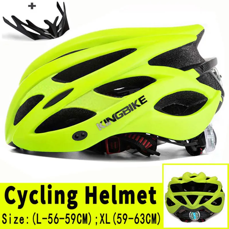652-green Новинка, велосипедный шлем для шоссейного велоспорта, MTB, велосипедный шлем, задний светильник для горного велосипеда, цельнолитые велосипедные шлемы для мужчин и женщин - Цвет: 652-green