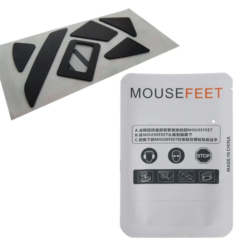 

1 set/pack Mouse Skates Mouse Feet For Razer Basilisk Ultimate Mouse Glides Curve Edge