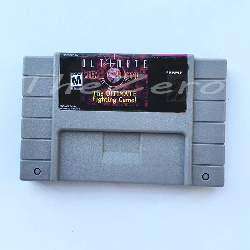 Картридж KOMBAT MORTAL 3 UL TIMATE для 16-битных игровых карт игрового приставки NTSC |