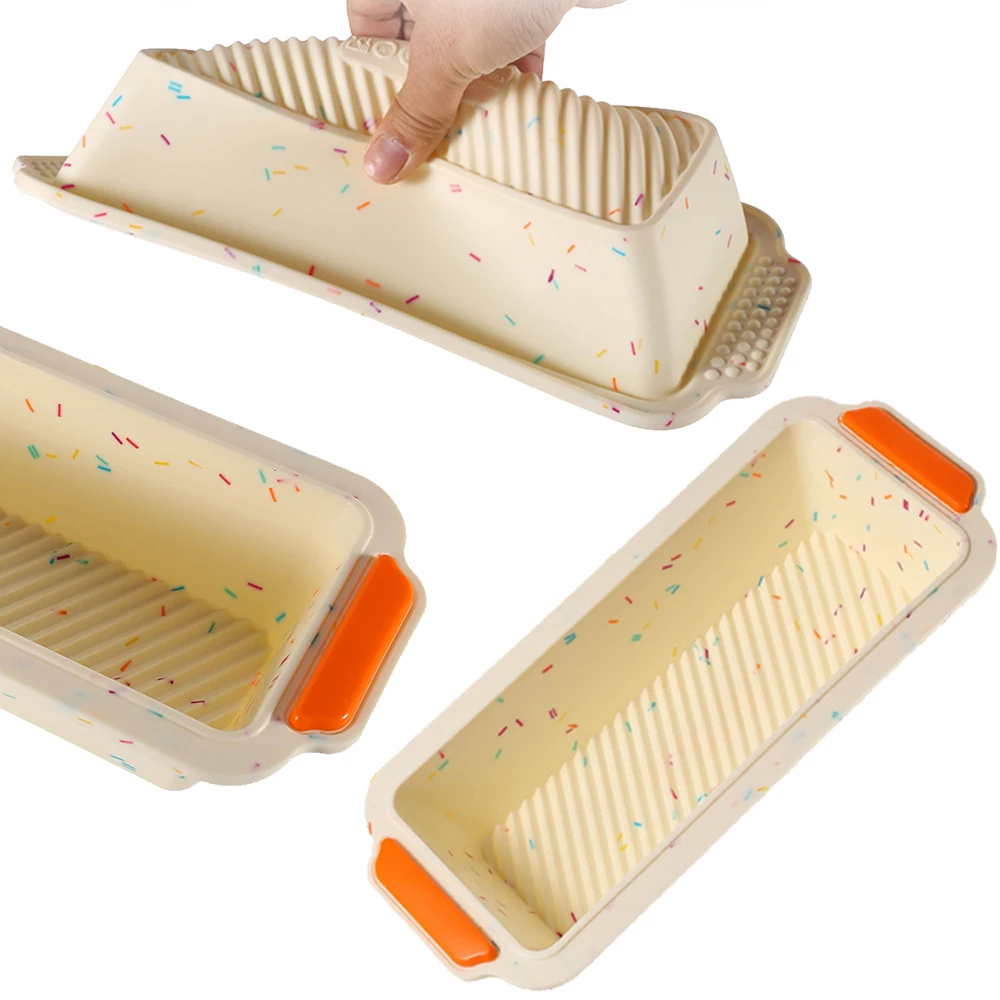 Прямоугольные силиконовые выпечки форма для тостов хлеба высоким голенищем