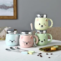 cute creative ceramic cup cartoon fashion water fun office coffee mug home milk breakfast mugs birthday wedding couple gift cups