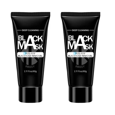 2pcs Для очищения от угрей маска для ухода за лицом полоски для носа бамбуковый уголь из черных точек маски акне пятна для удаления очищения D - Color: 2pcs