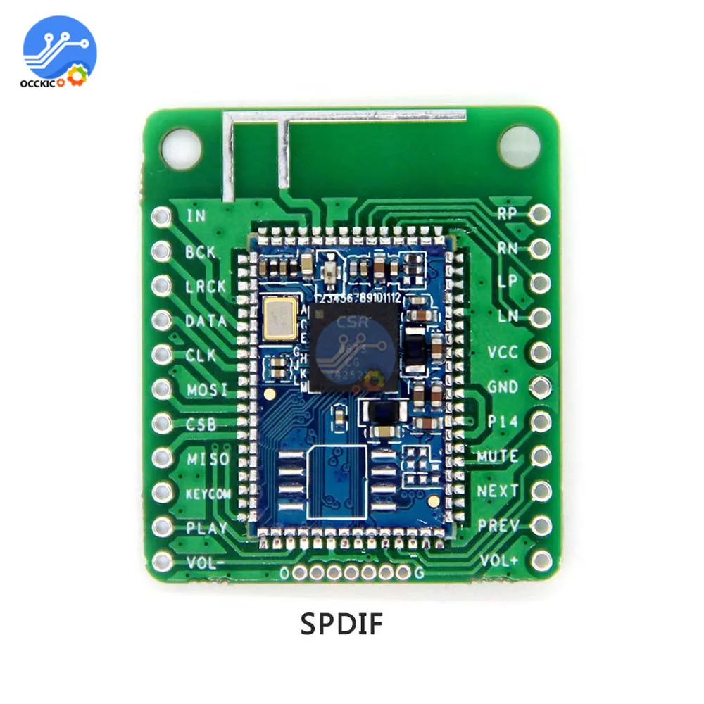 Стандарт CSR8675 Bluetooth V5.0 аудио модуль беспроводная динамик Плата SPDIF выход без