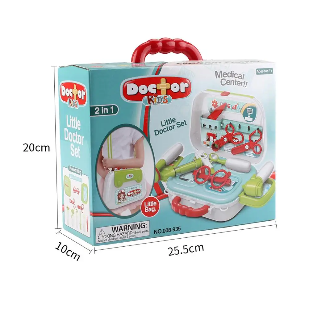 Наплечная Сумка с имитацией лекарств набор для детских чемоданов игрушки