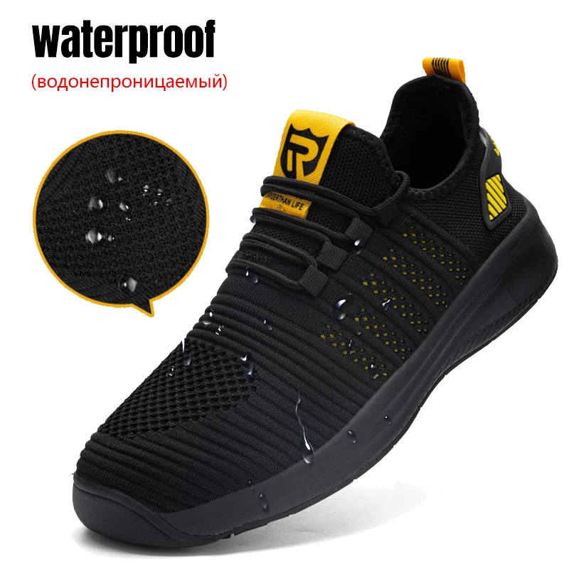 LARNMERN мужская повседневная обувь спортивные кроссовки водонепроницаемые