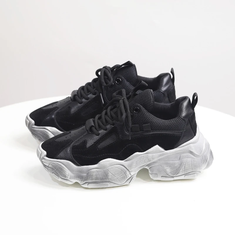 Кроссовки женские на плоской платформе люксовые брендовые Модные кеды