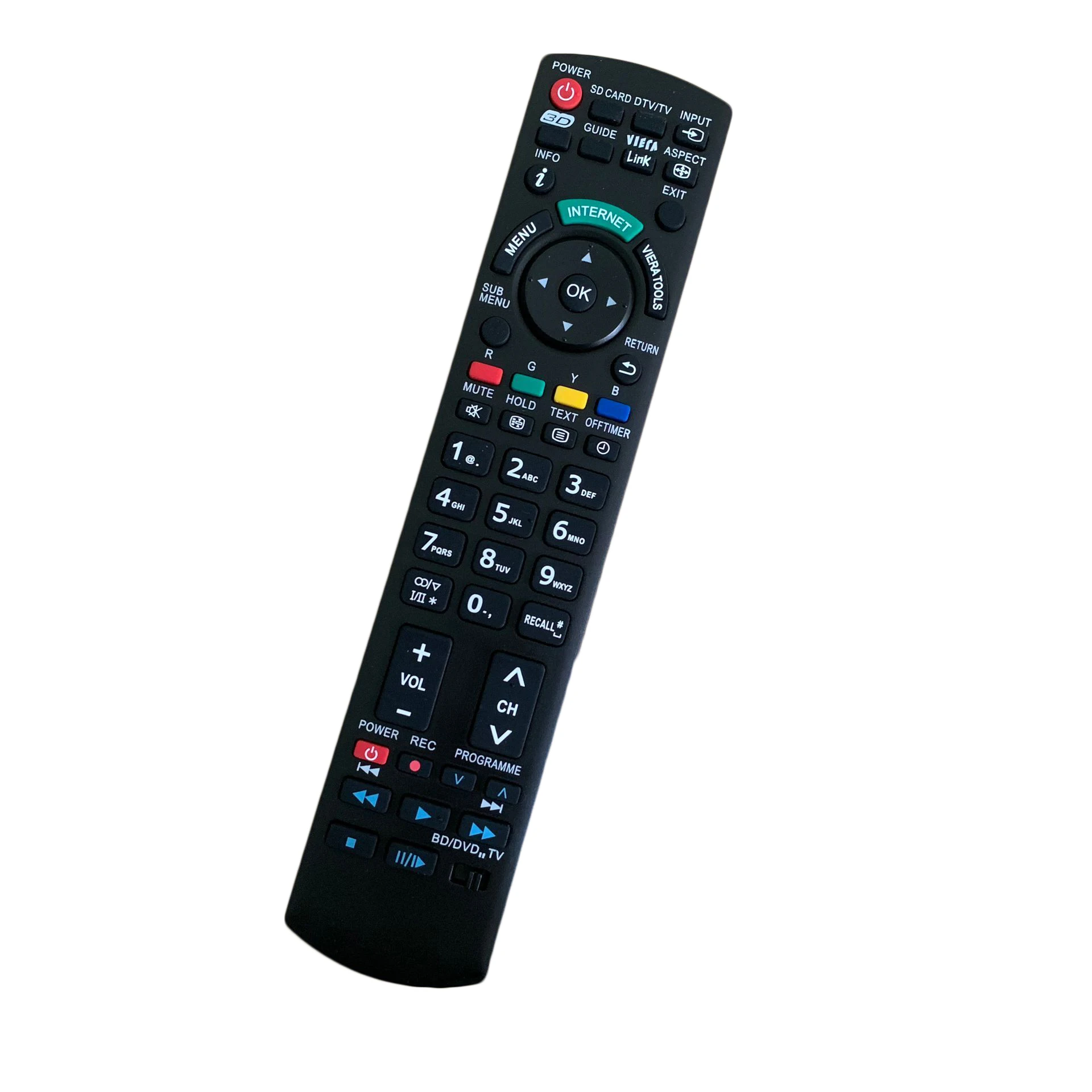 

Сменный пульт дистанционного управления для Panasonic N2QAYB000354 N2QAYB000489 N2QAYB000490 N2QAYB000830, ЖК-телевизор со светодиодной подсветкой