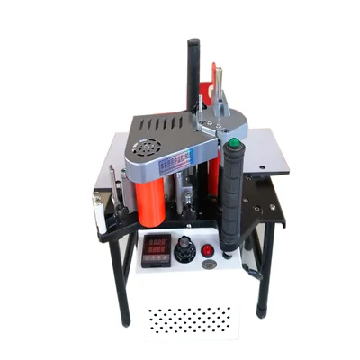 1.2KW деревообрабатывающий станок для облицовывания кромок портативный дерево ПВХ