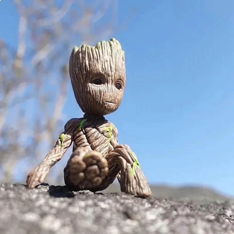 Экшн-фигурка грута из мультфильма стражи Галактики 6 см | Игрушки и хобби