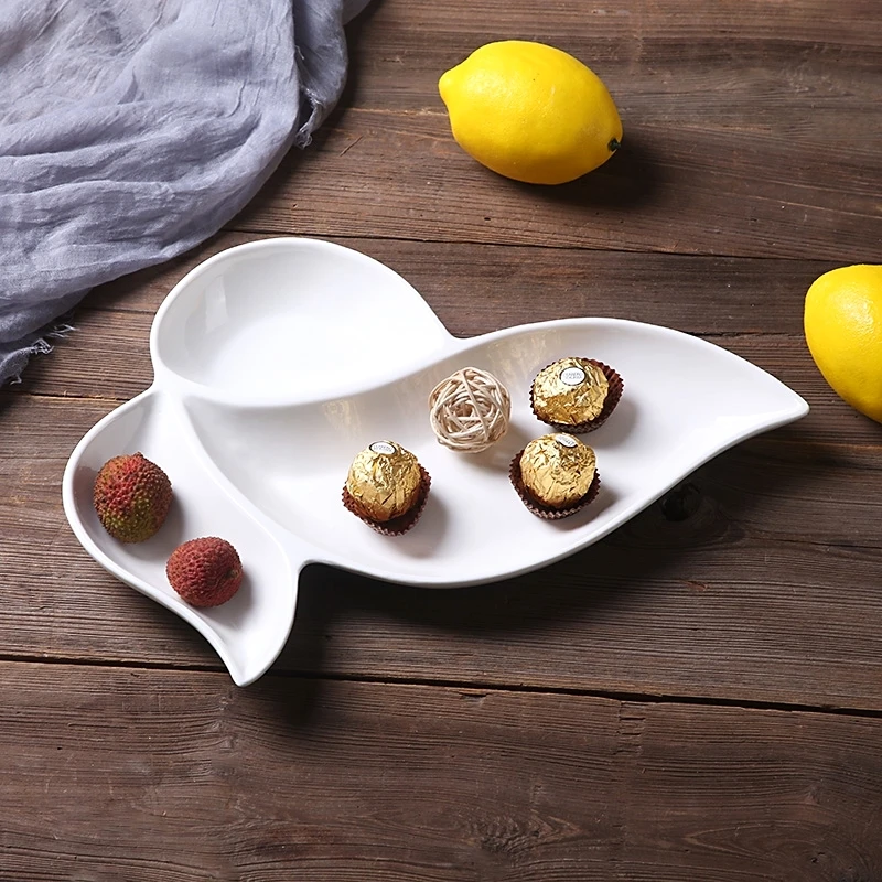 Звездный полумесяц керамика Ассорти поднос для закусок Декоративные Фарфоровые