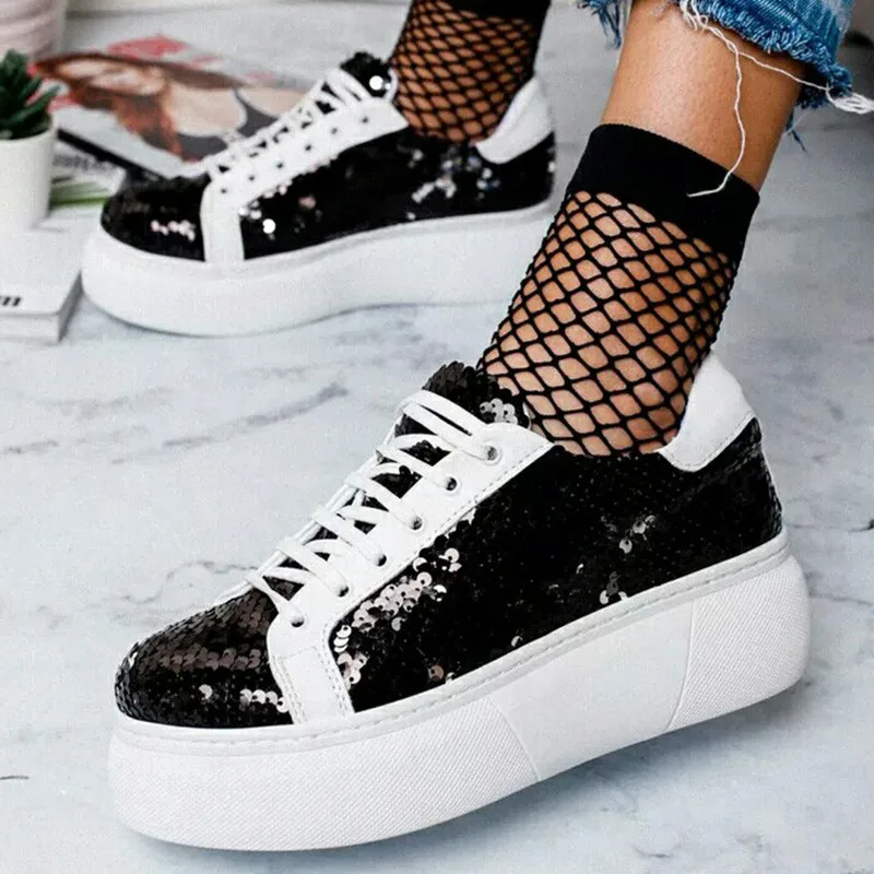 Женские кроссовки на толстой подошве с вулканизированной подошвой 2499 Вт | Обувь