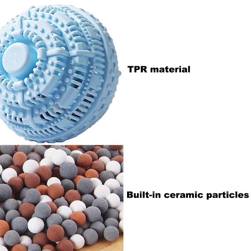 Reusable Laundry Cleaning Ball Magic Anti-winding Clothes Washing Products Machine Wash Washzilla Anion Molecules Tools | Дом и сад