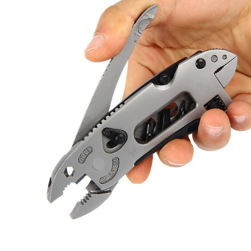 

Fold Multi screwdriver edc gear pocket multipurpose plier portable multifunction fold tool repair army kit multiuse utility