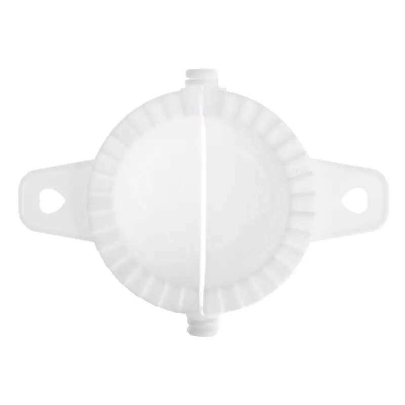 Белые анти коррозия клецки Кухня инструменты ручной Pinch форма для пельменей