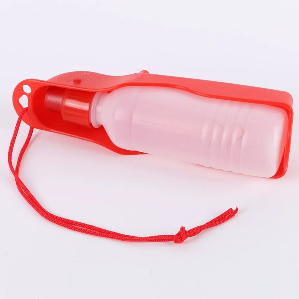 

250ml Pet Dog Water Bottle Outdoor Sport Travel Portable Pets Cap Feed Drinking Bowl Automatic Water Feeder Perro Gatos