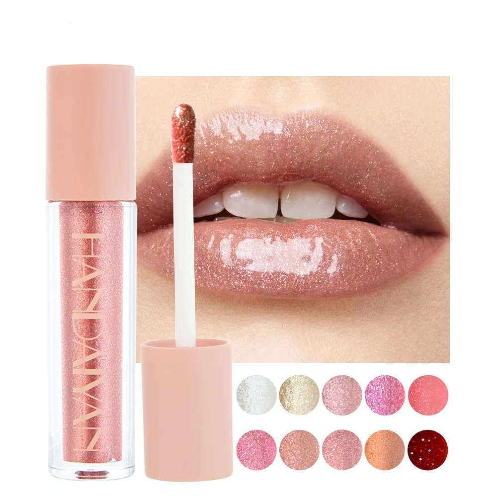 

High Gloss Bright Jelly Lip Plumper Makeup Liquid Lipstick Moisturizer Lip Balm Lips Care Cosmetics 3D Shine Lip Gloss