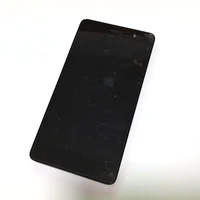 used lcd display and touch screen digitizer assemblyfront frame for lenovo s860 smart cell phone