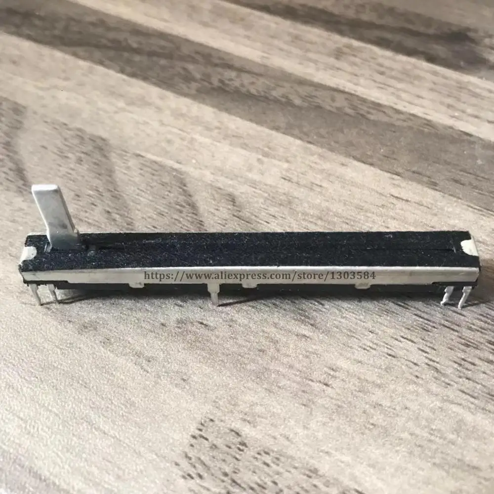 2pcsStraight подвижный измерительный потенциометр двойной тонкой оправой A10K для Soundcraft