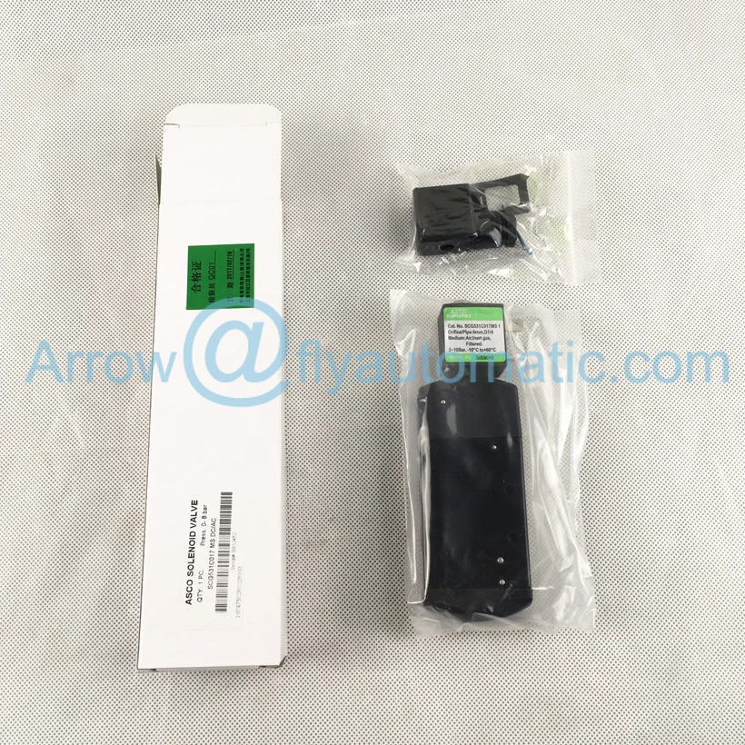 Пилотный управляемый электромагнитный клапан ASCO SCG531C017 серии MS 531 5/2 5/3|valve 12v|valve