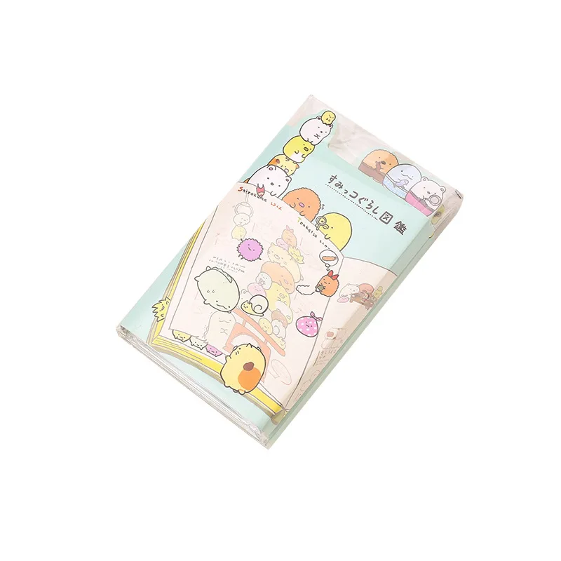 Sumikko Gurashi 6 складной Блокнот N Times Sticky Notes Escolar Papelaria школьная наклейка-закладка |