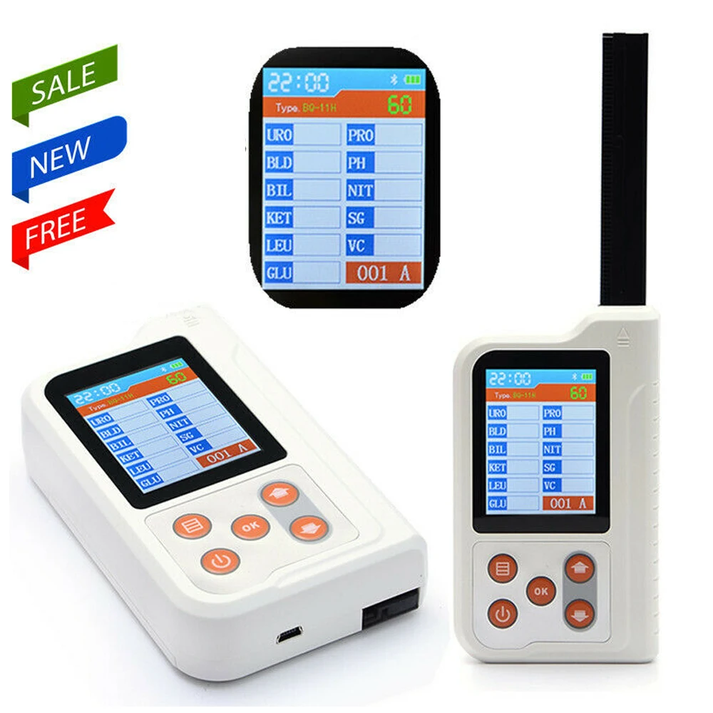 Портативный цифровой анализатор мочи BC401 портативный 2 4 ''LCD 11 параметров для