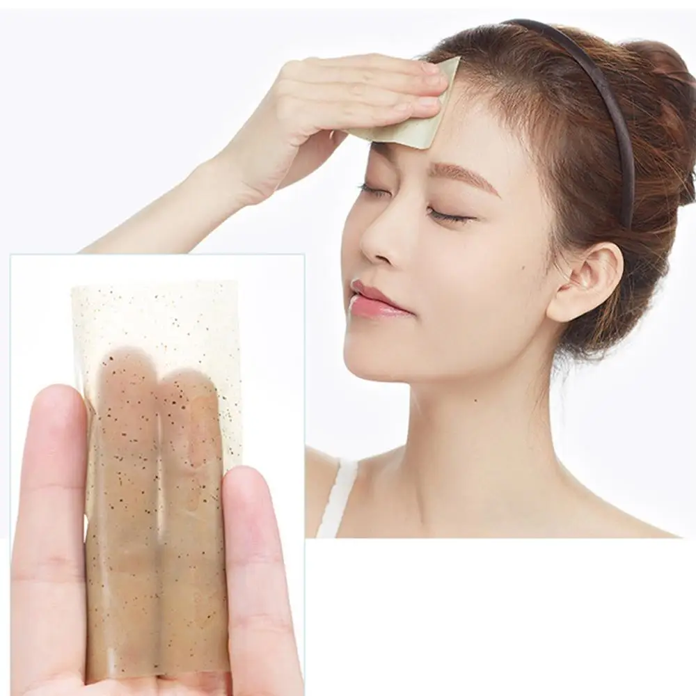 100 шт. корейские ароматные салфетки для лица Абсорбирующая масло бумага